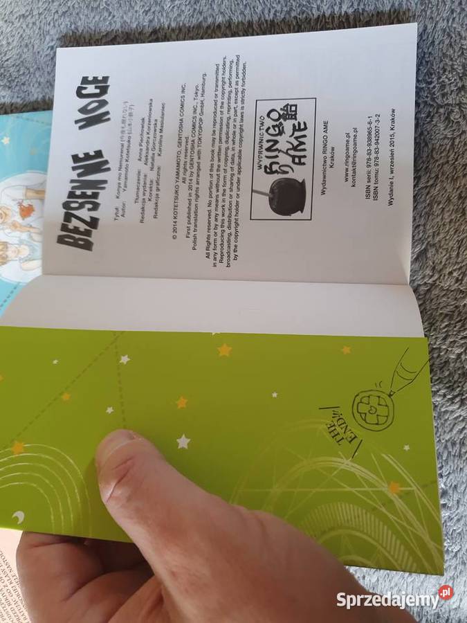 Bezsenne Noce zestaw 3 tomów wydanie 1 2014