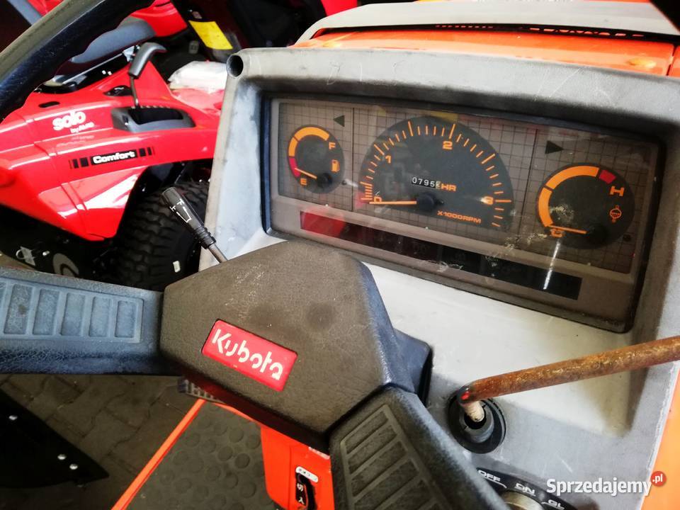 Używany traktor japoński Kubota Aste A15 4x4 15 Kobiele Wielkie sprzedam