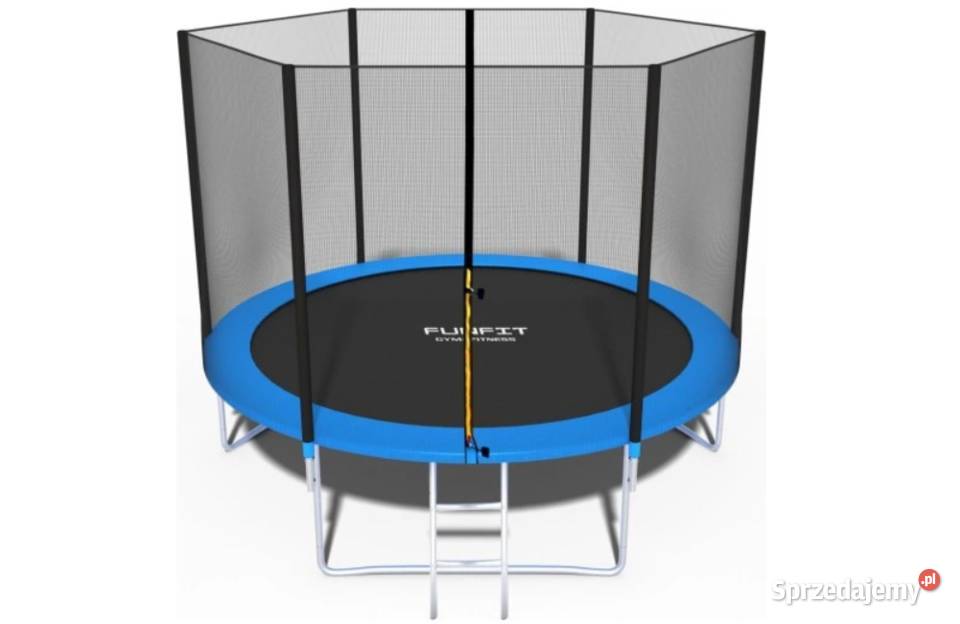 TRAMPOLINA OGRODOWA 252 Z SIATKĄ DRABINKA FUNFIT Łęczyca