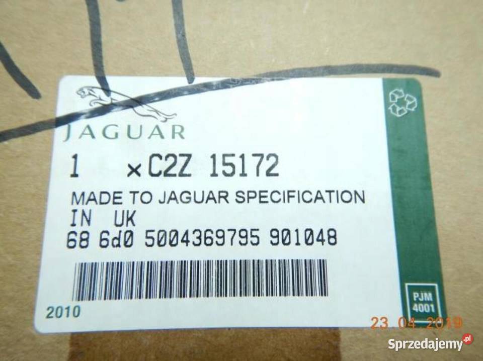SCHOWEK TUNELU JAGUAR XF 0915 C2Z15172
