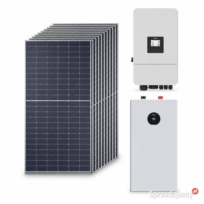 Zestaw fotowoltaiczny hybrydowy 9 kWp falownik