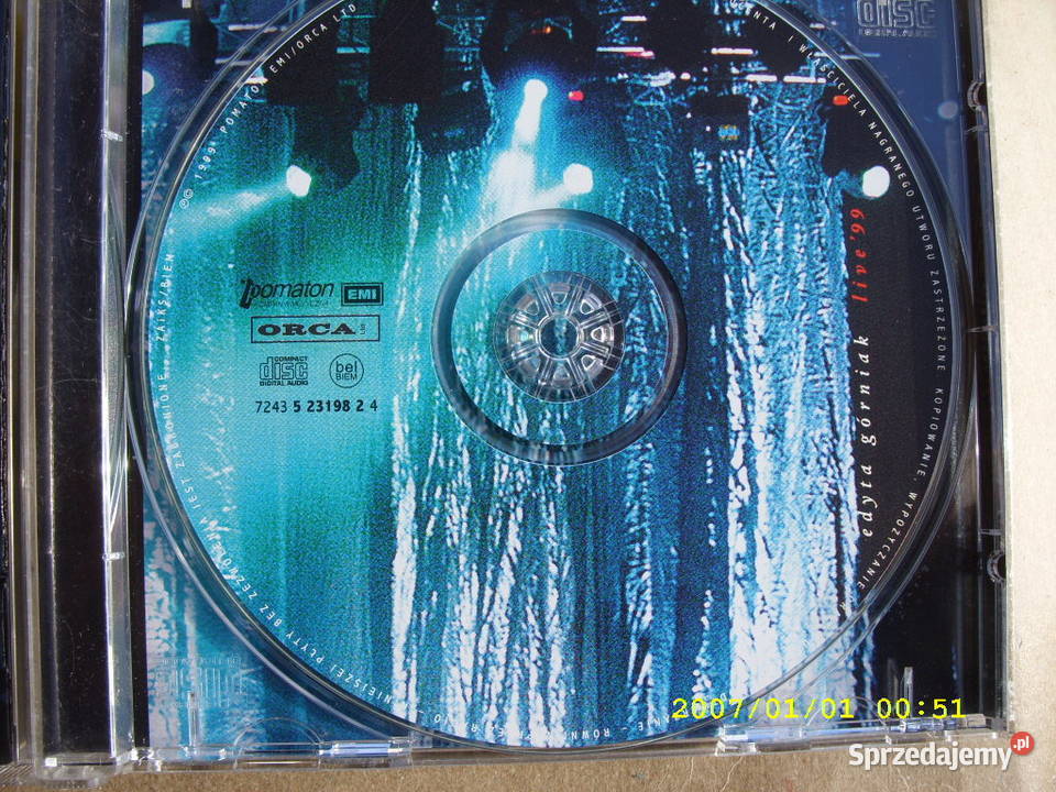 Pop cd EDYTA GORNIAK Intro Wołów