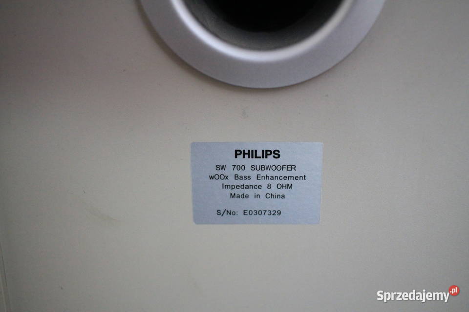 Subwoofer pasywny Philips PHILIPS SW700 60w Pszczyna sprzedam