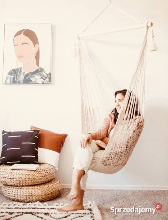 Krzesło Brazylijskie Fotel Wiszący HIT PODUSZKI Wrocław