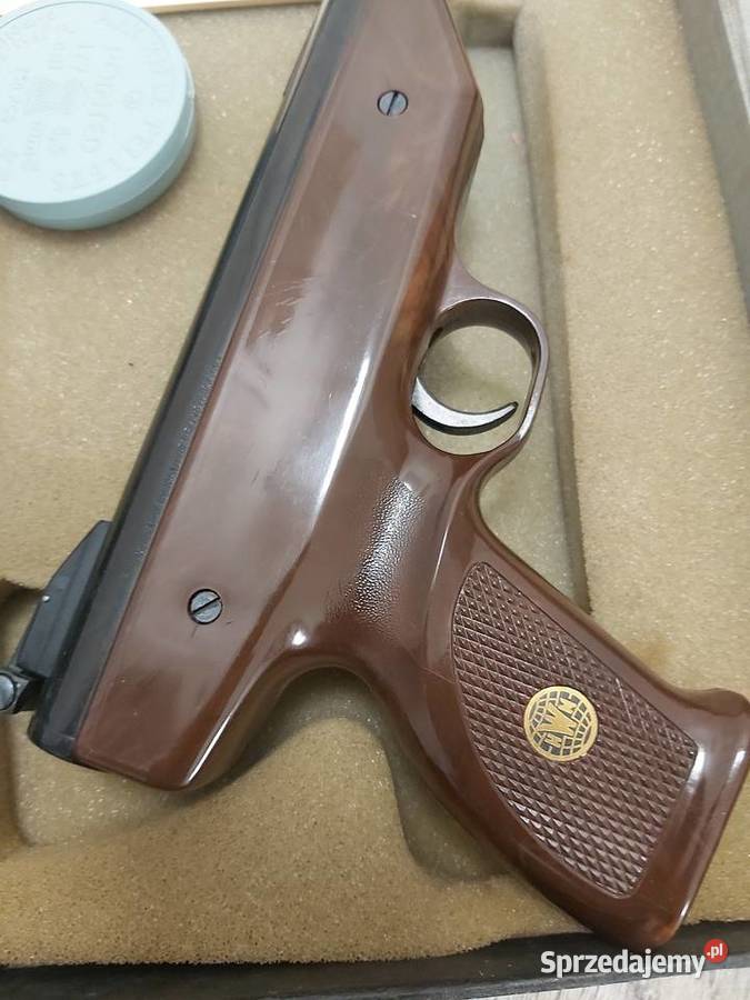 Pistolet Weihrauch HW70 45mm pudełko śrut tarcze Sporty strzeleckie i myślistwo Wschowa