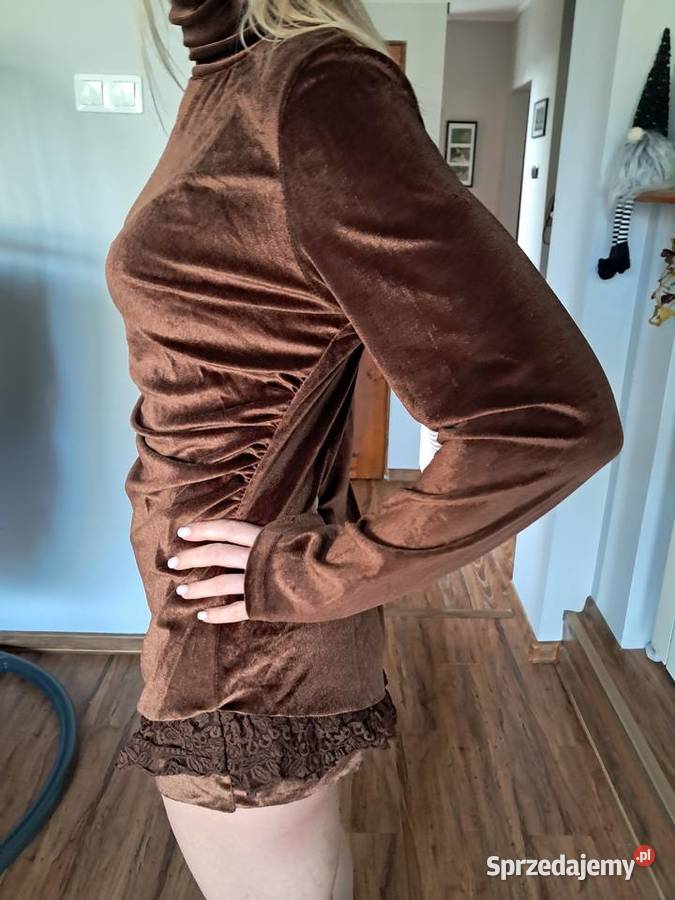 nowa brązowa sukienka w rozmiarze M brak metki Odzież damska świętokrzyskie Sandomierz