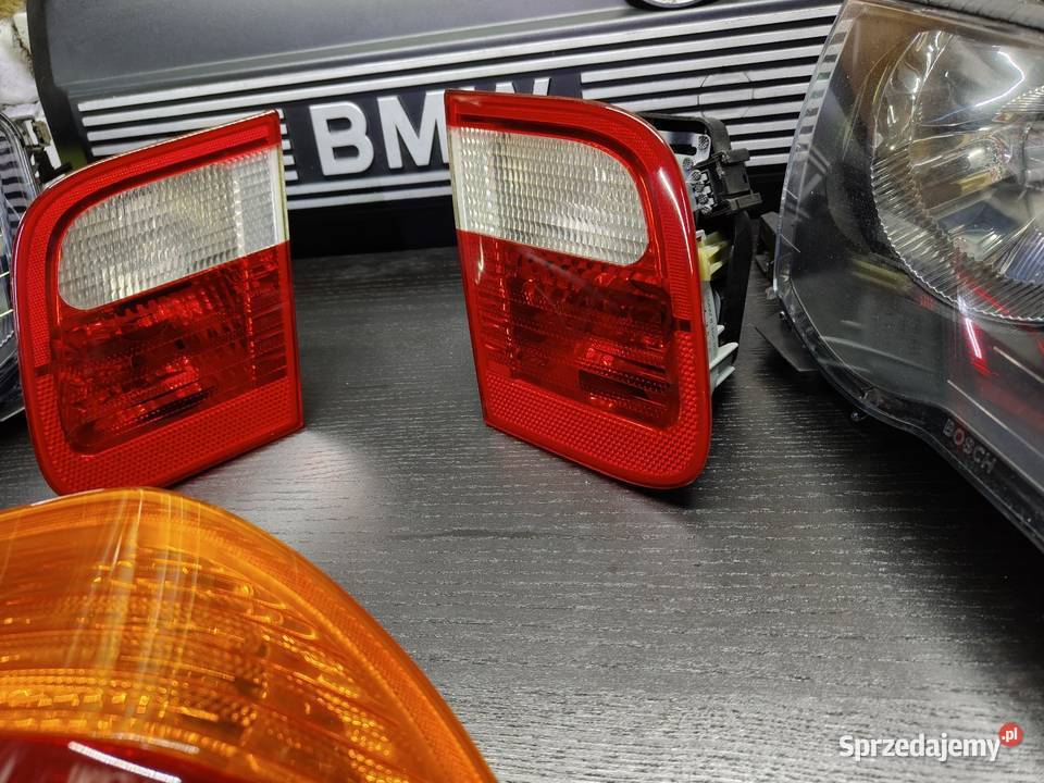 Bmw e46 sedan lampy w klapę bagażnika ORYGINAŁ osobowe łódzkie Aleksandrów Łódzki