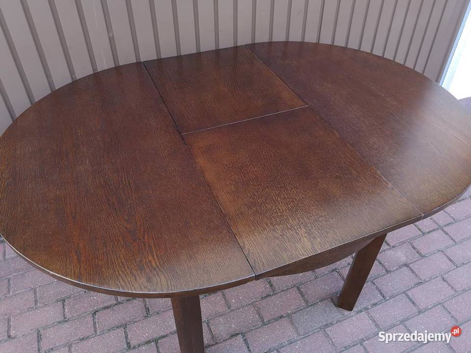 Stół ArtDeco Okrągły 100 Zgrabny Antyk Stary Meble Swarzędz