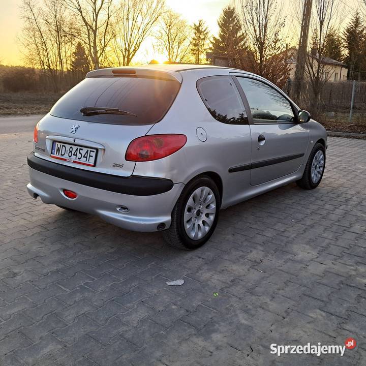 Peugeot 206 lpg zadbany 1124cm3 Pruszków