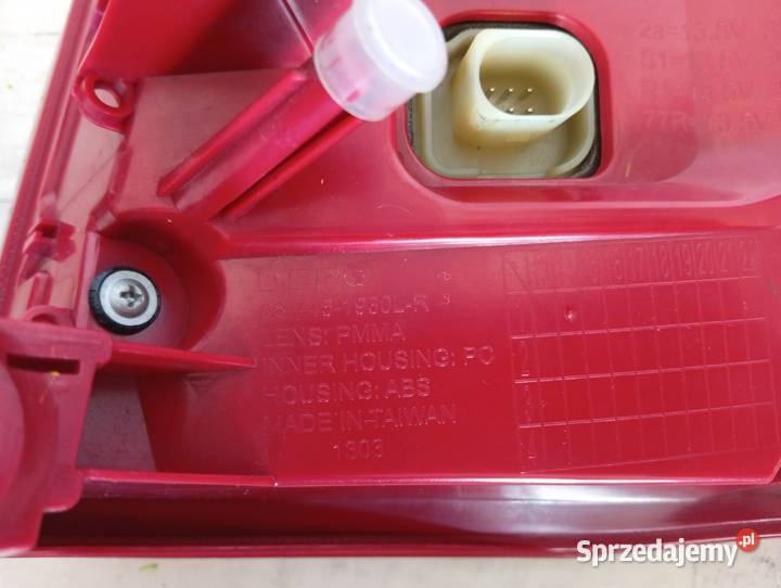 Audi A6 C7 1114 Lampa tylna lewa NOWA DEPO Części samochodowe łódzkie Łódź sprzedam