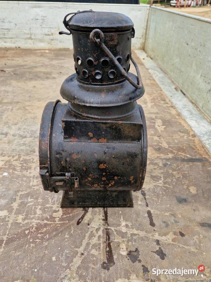 Stara lampa kolejowa Pozostałe dolnośląskie Legnica