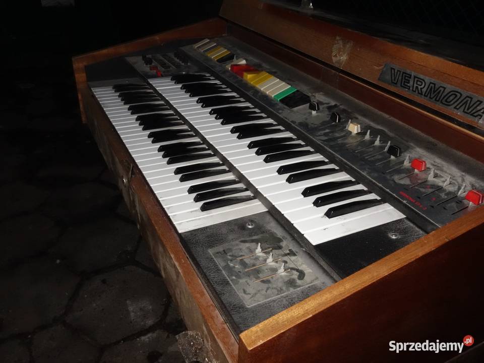Organy elektroniczne VERMONA OV 251 z ET62 i ER9 Tarnowskie Góry