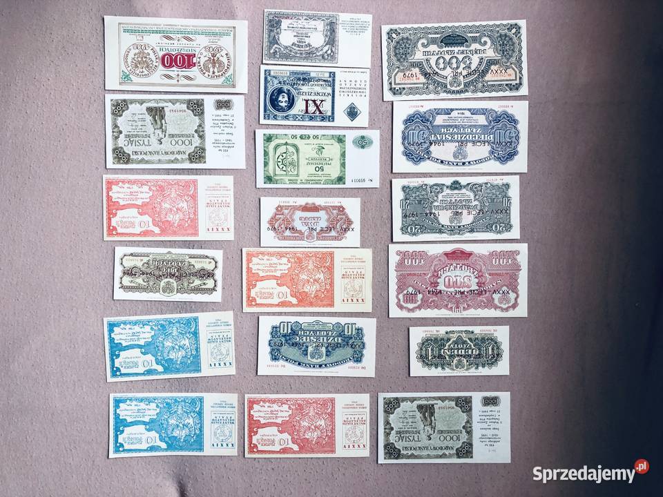 Banknoty Kolekcje banknotów Łowicz