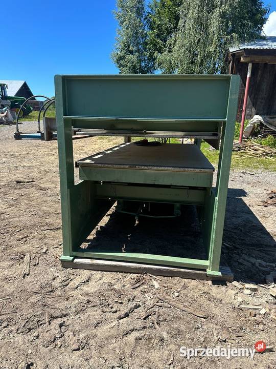 Prasa półkowa hydrauliczna do klejonki z bocznym pomorskie Wejherowo