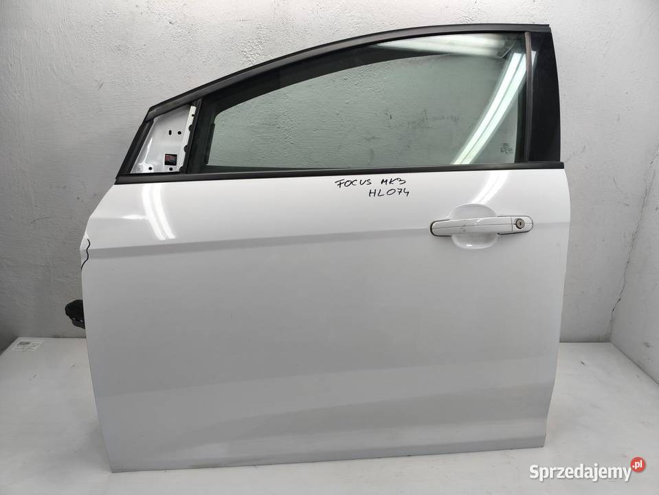 DRZWI LEWY PRZÓD KOMPLETNE FORD FOCUS MK3 LIFT osobowe