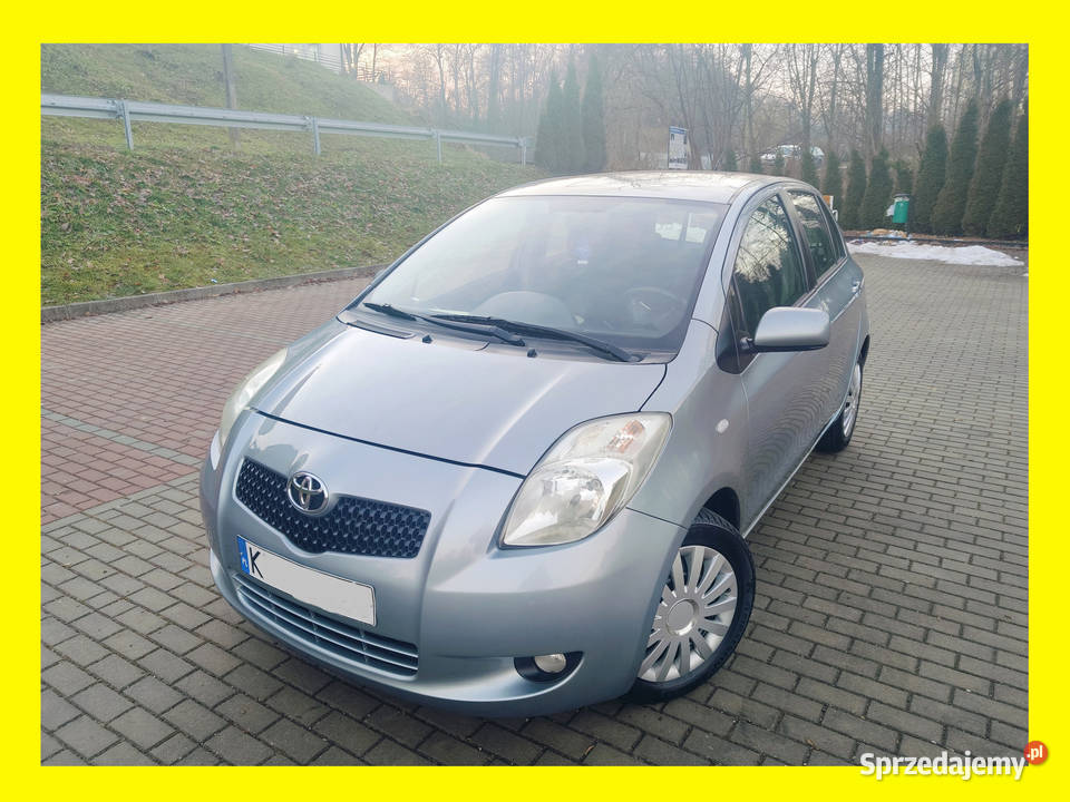 Sprzedam Toyota Yaris II 13 VVTi benzyna 5 drzwi kupiony w Polsce małopolskie sprzedam