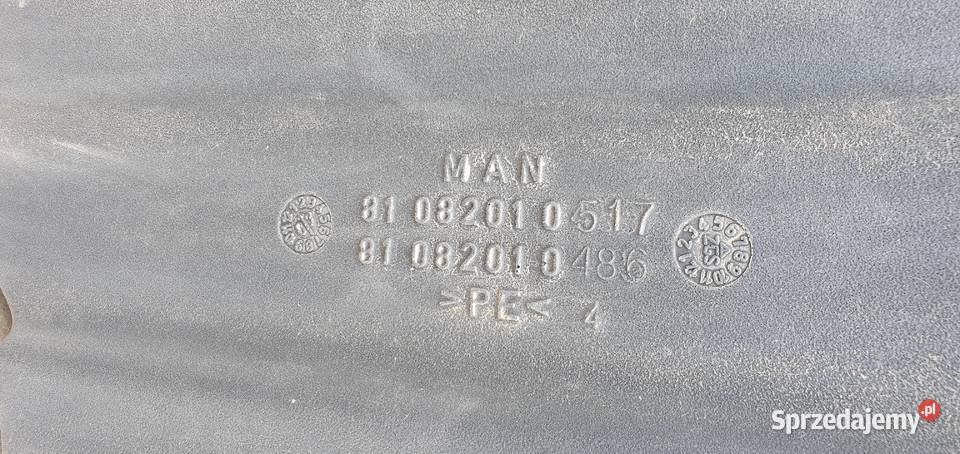 MAN TGA KOMIN FILTRA WLOT POWIETRZA 81082010517 ciężarowe Bieleń