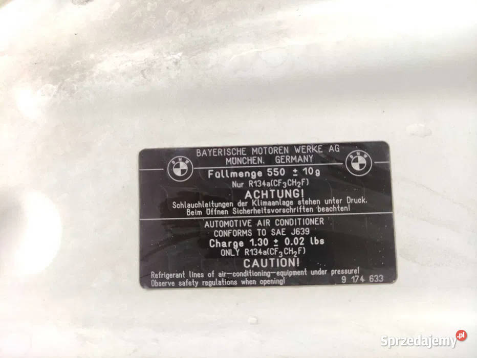 Maska do BMW F20 biała Alpineweiss A300 Maski Żyrardów