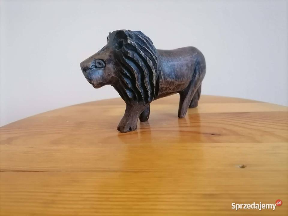 Figurka Lew Rękodzieło