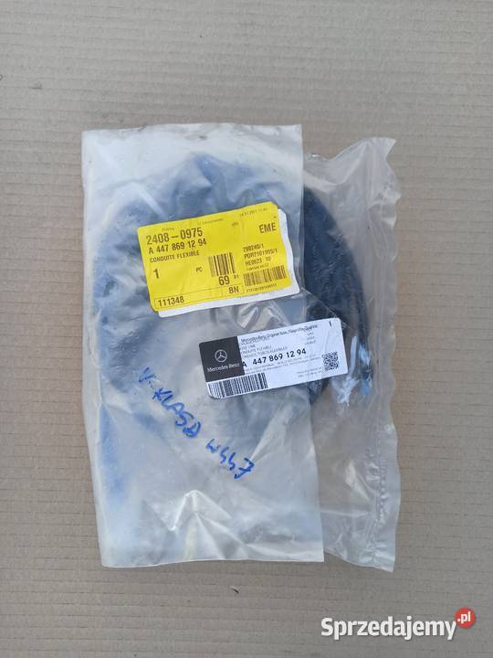 MERCEDES VITO VKLASA W447 PRZEWÓD SPRYSKIWACZY Bieleń