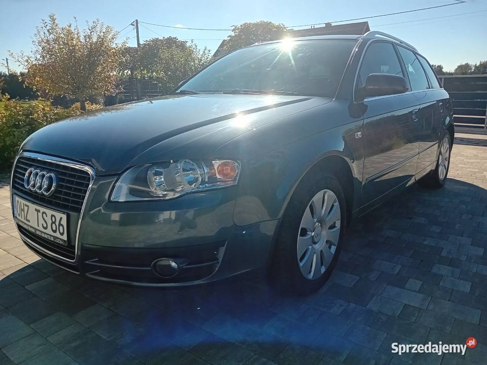 Audi A4 B7 2.0 BENZYNA 130KM. NIEMCY. SILNIK ALT.SUPER STAN.