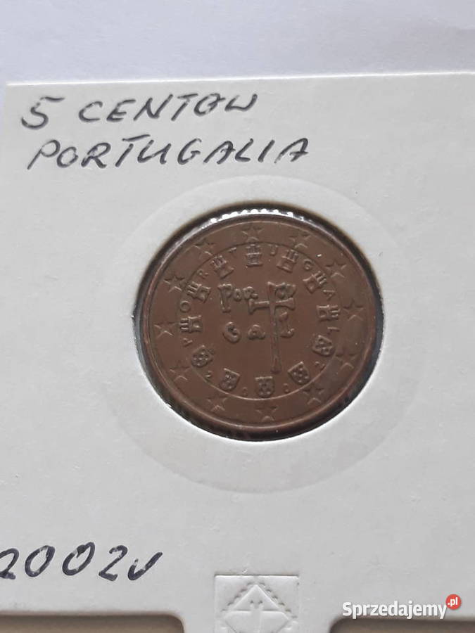 5 Eurocentów Portugalia 2002 r