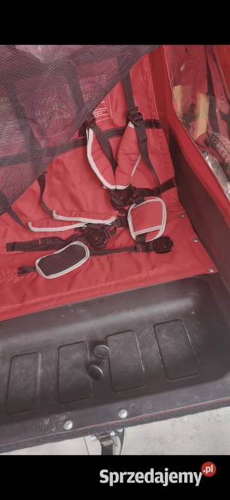 2 w 1 przyczepka dziecięca z amortyzacją łódzkie Błaszki