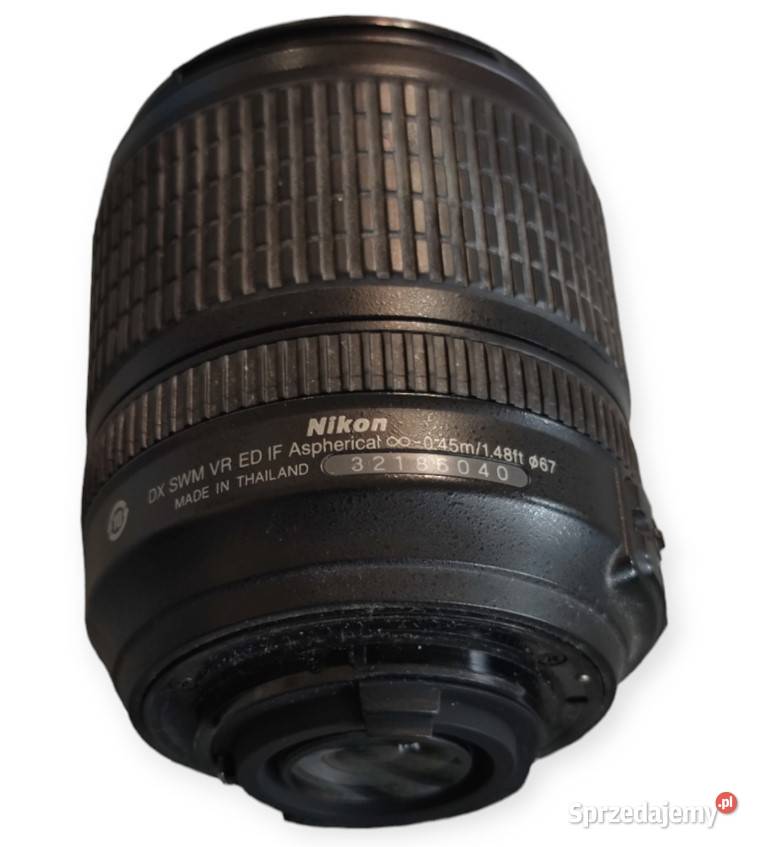 OBIEKTYW fotograficzny NIKON AFS NIKKOR 18105 mm zachodniopomorskie