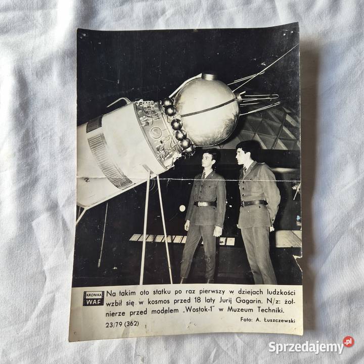 Gagarin Wostok 1 kosmos CCCP muzeum techniki Brzesko