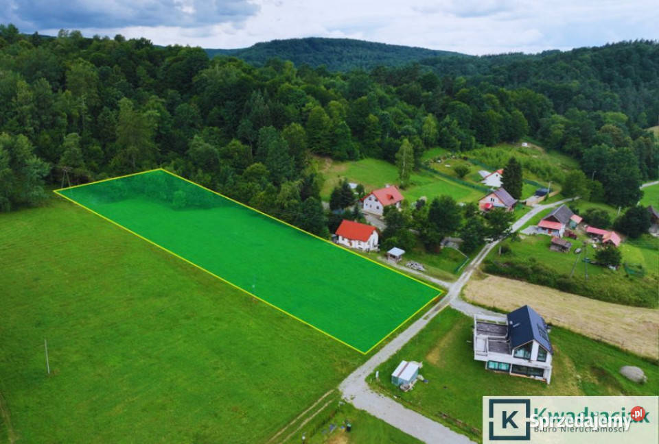 sprzedaży gruntu 5327m2 Bóbrka Sprzedaż
