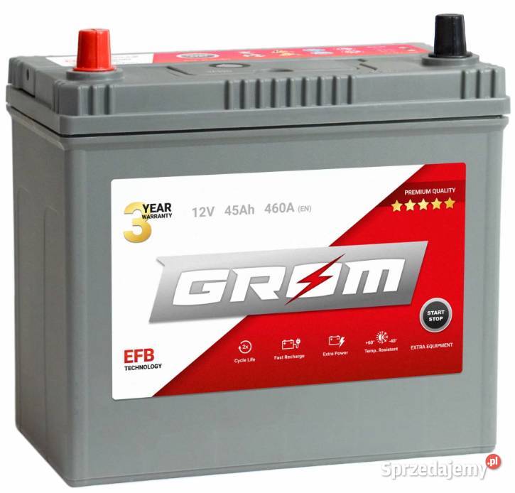 Akumulator GROM EFB STARTSTOP 45Ah 460A Japan Siedlce