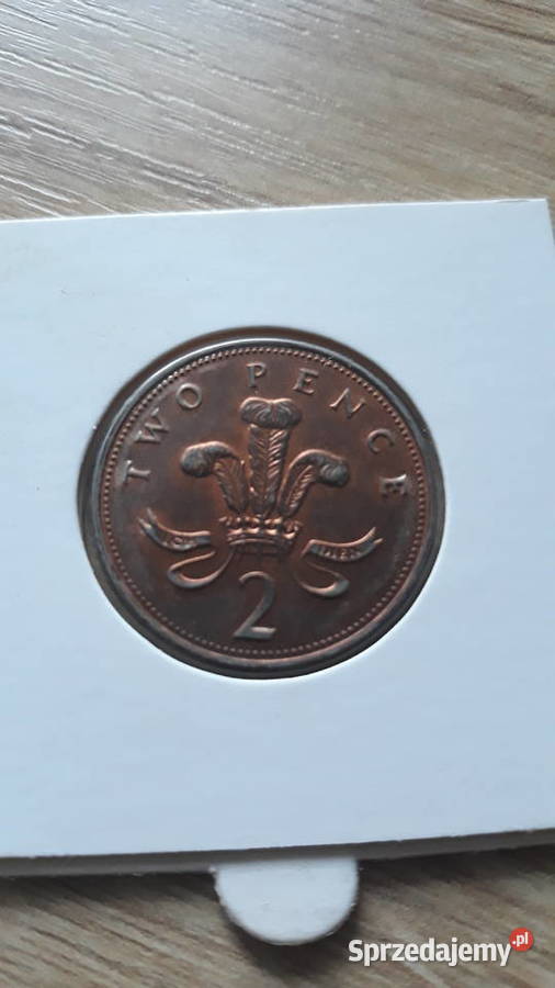 2 Pensy W Brytania 1995 r Numizmatyka Konin