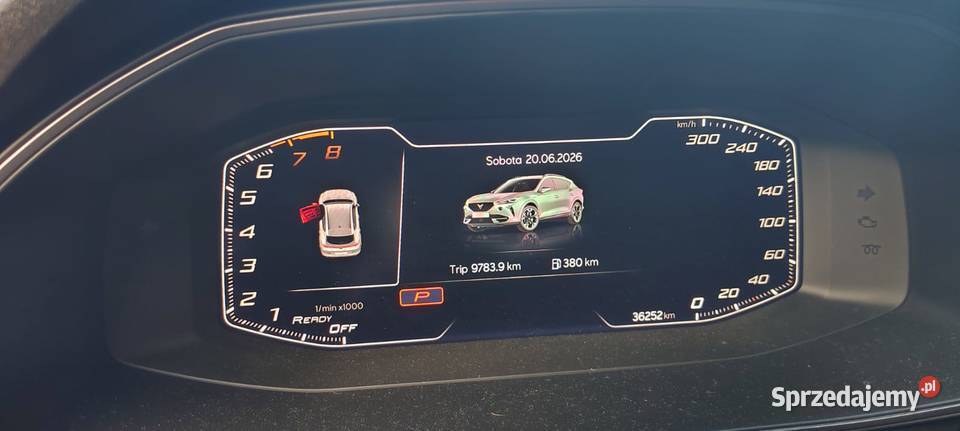 Cupra Formentor VZ 20 TSI 245 2022 ABS Bełchatów sprzedam