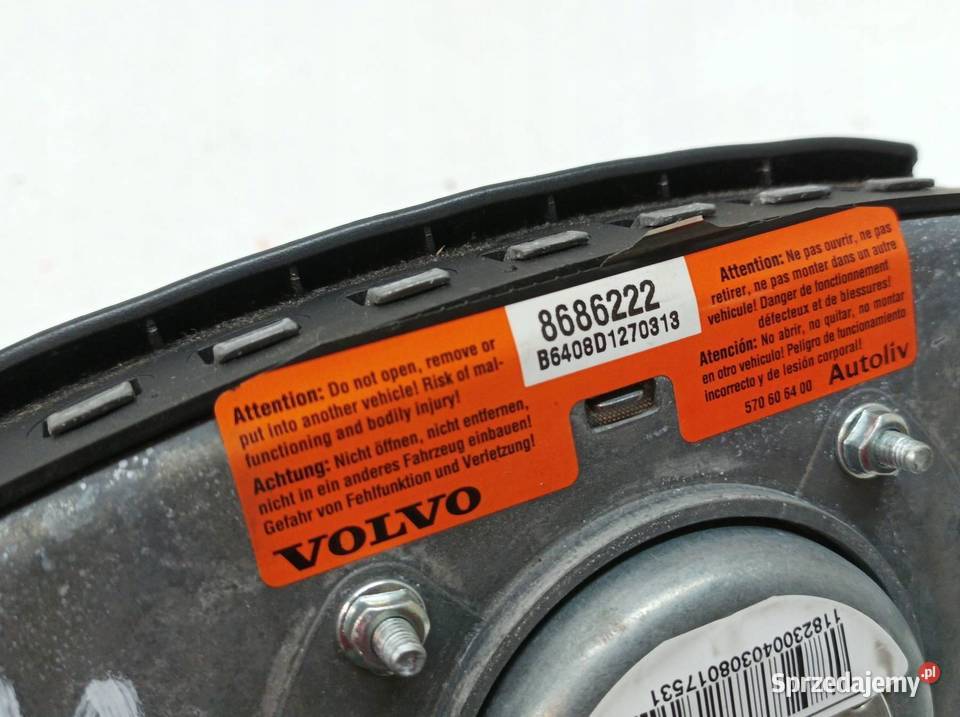 PODUSZKA POWIETRZNA AIRBAG LEWA KIEROWCY 8686222