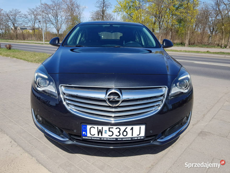 Opel Insignia 16 Turbo Benzyna Navi HandsFree Włocławek