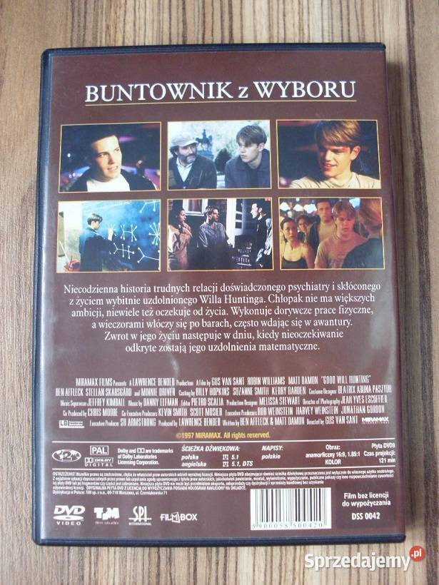 Buntownik z wyboru lektor na DVD Krzemienica