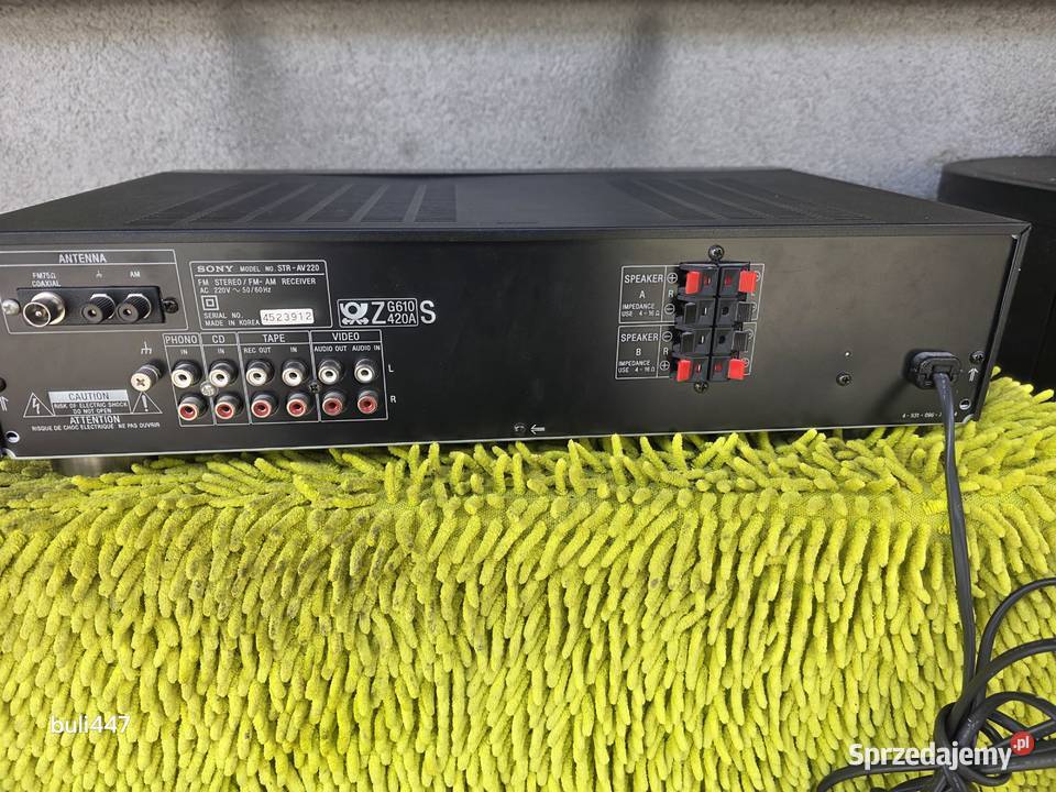 amplituner sony strav220 stereo
