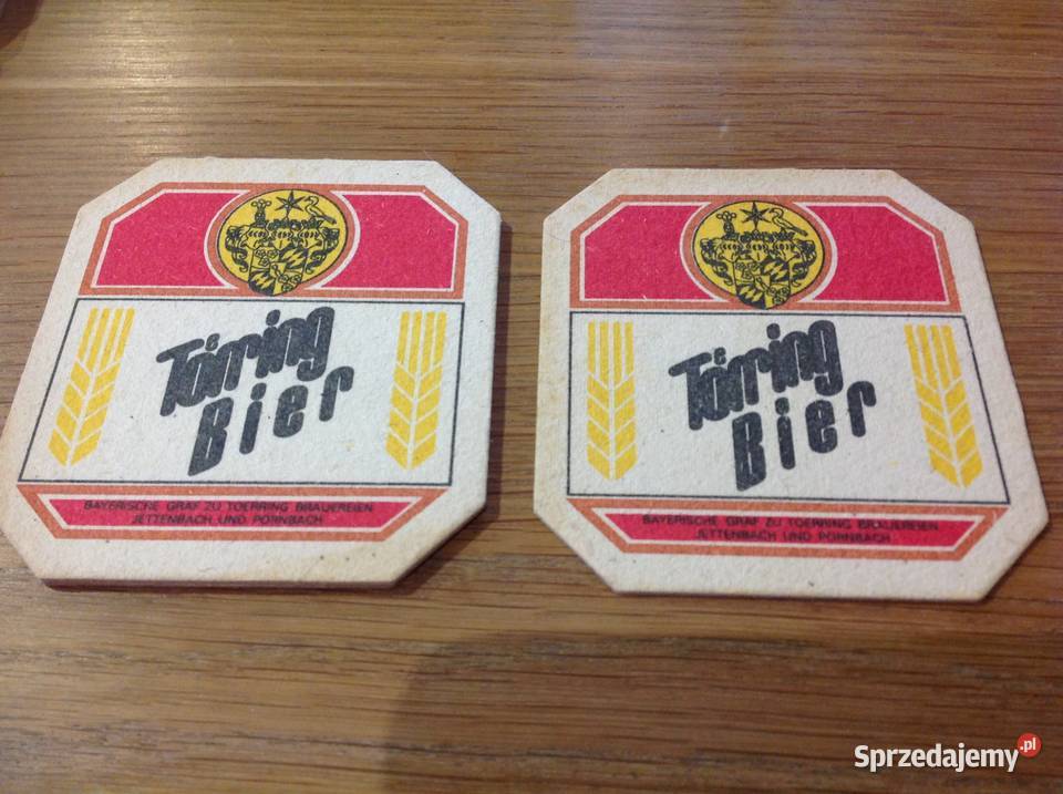 Stara Podkładka pod Piwo Toering Bier 3 Nowa Sól sprzedam