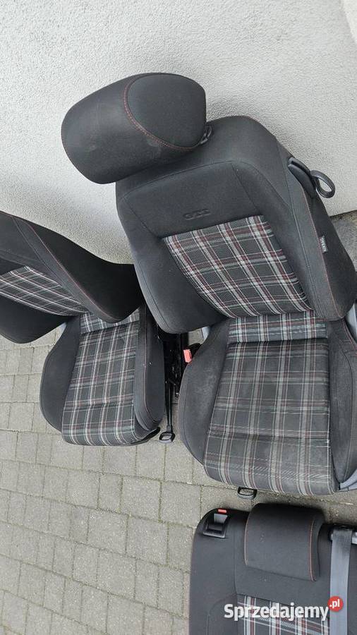 Fotele polo gti 6R 3D osobowe Warszawa sprzedam
