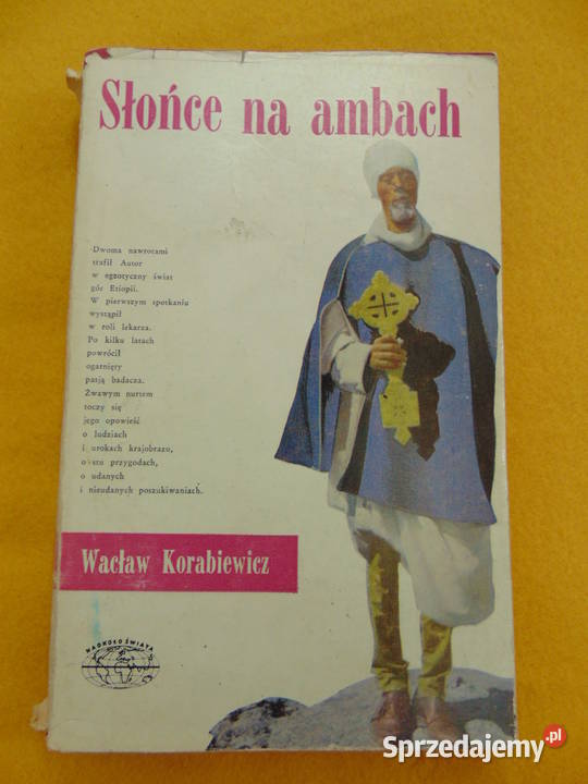 Słońce na ambach Wacław Korabiewicz miękka z obwolutą sprzedam