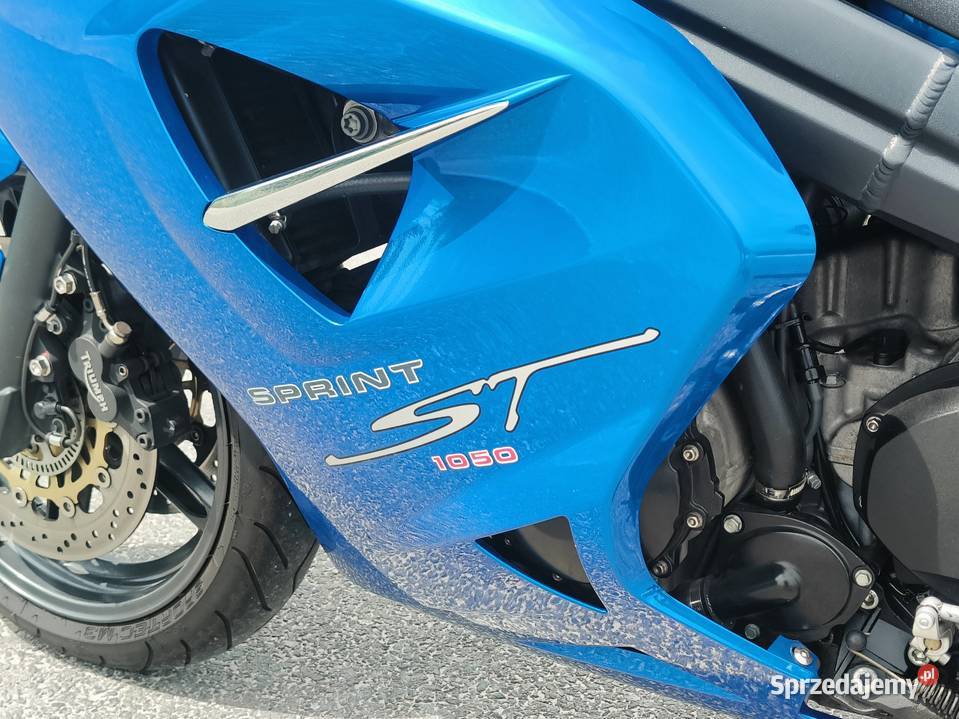 Triumph Sprint ST 1050 ABS kufry zadbany zarw zachodniopomorskie Gryfino