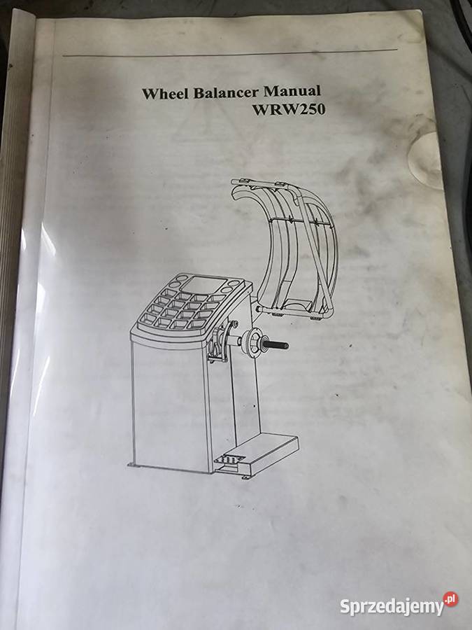 Wyważarka do kół wertteile WRW 260 dolnośląskie Leśna