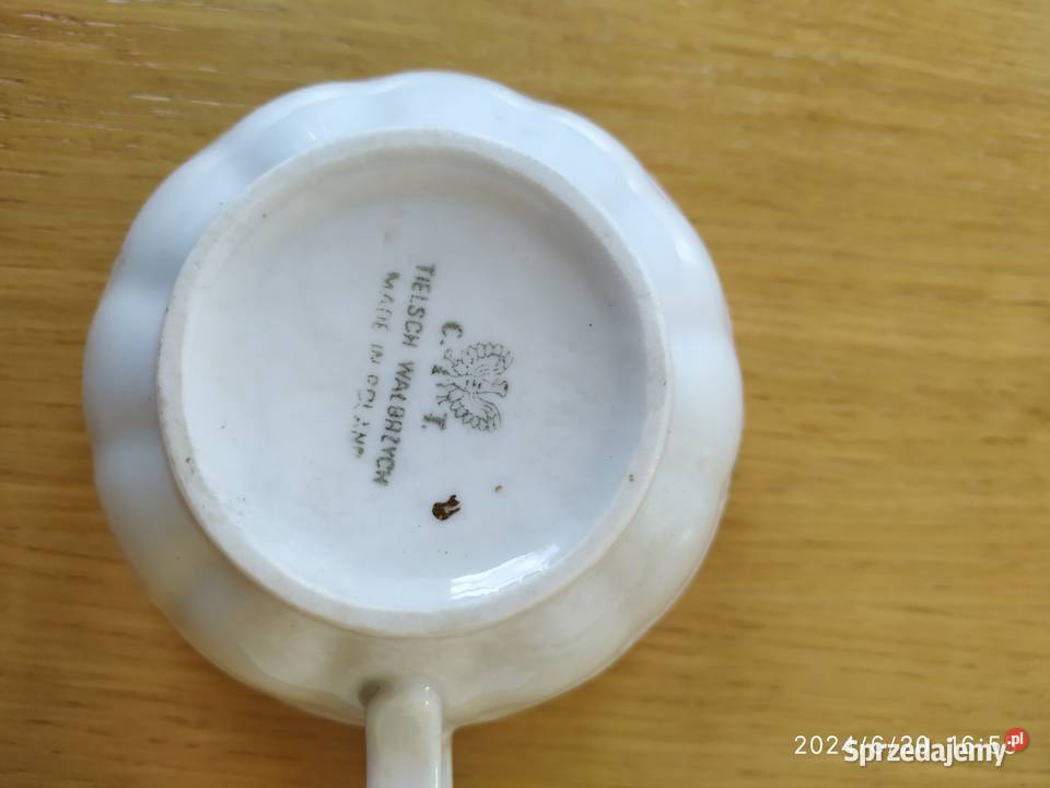 Komplet do kawy porcelana nowy Grabówka