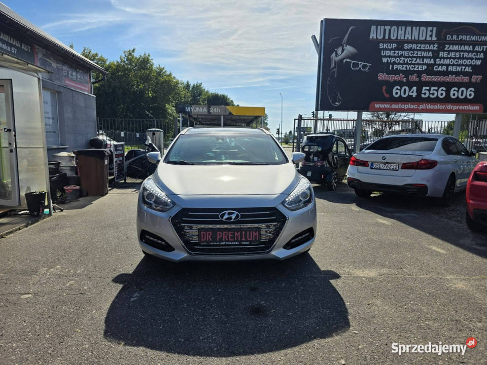 Hyundai i40 17 CRDI 141 Klima Skóra Kamera LED nieuszkodzony Słupsk