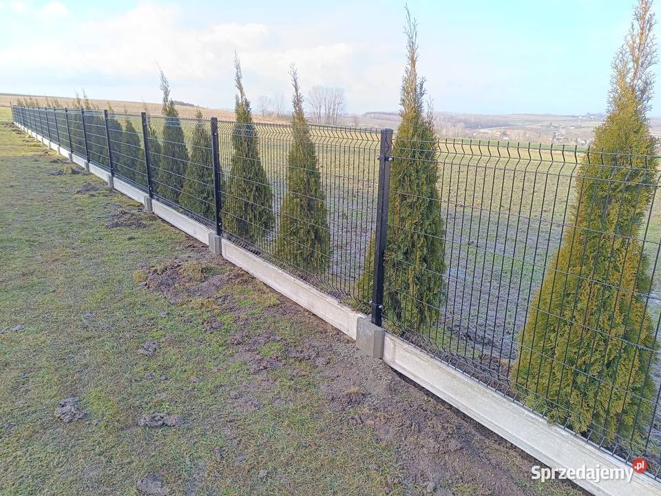 montaż ogrodzeń ogrodzenia ogrodzenie Posądza