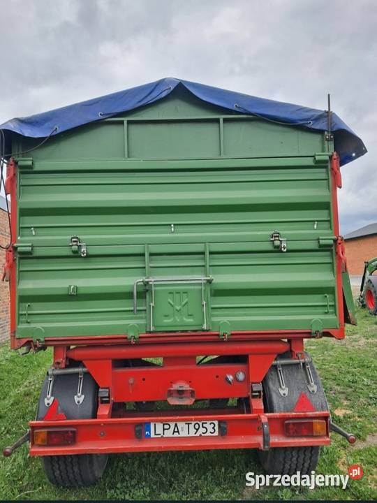 Przyczepa rolnicza pronar T6721 lubelskie Parczew