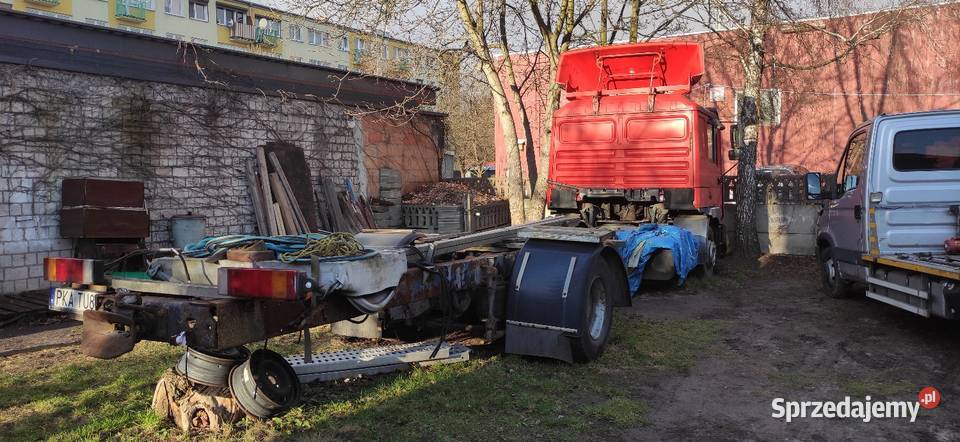 MAN F2000 145 284 goła plus zabudowa Samochody ciężarowe Konin sprzedam