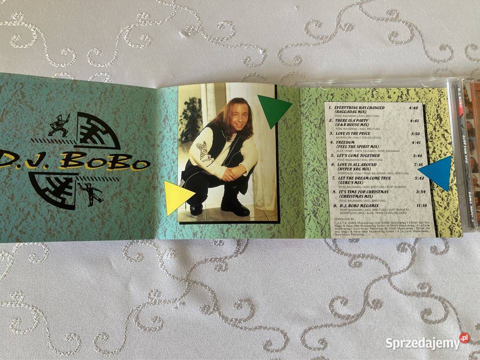 Płyta Cd Album Hologram DJ Bobo Just For You Czerwionka-Leszczyny sprzedam