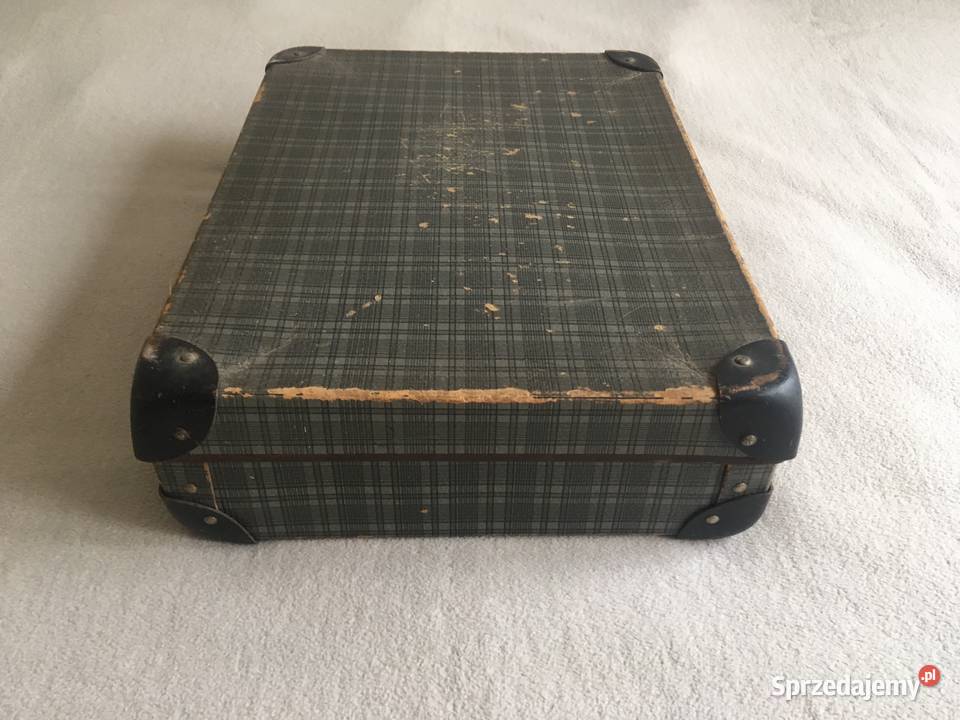 PRL stara walizka mała zachodniopomorskie Kołobrzeg