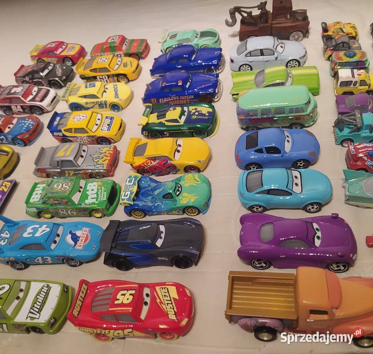 Disney Pixar Cars Auta Mattel 50 sztuk Gdańsk